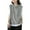 Light Gray, variant on Krdevn Sleeveless Hoodie - Women's Oversized Solid Pullover, Drawstring Pocket for Fall Layering & Street Style, Size for XL