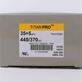 thumbnail image 5 of Titan Pro TOCFD355 35+5 MFD, 440/370 Volt, Oval Run Capacitor, 5 of 5