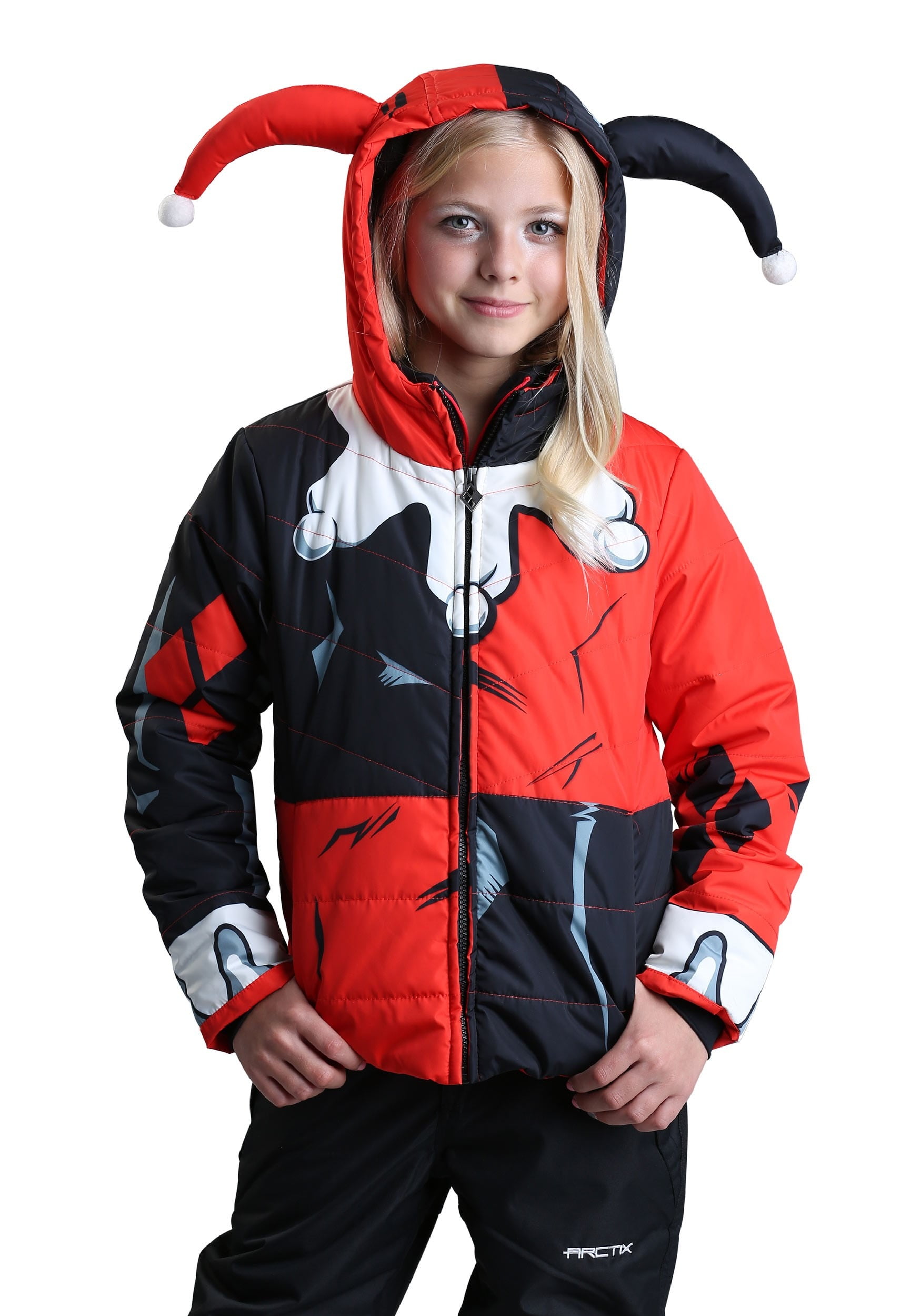 DC Comics Harley Quinn Girls Puffer 