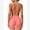 Coral, variant on IDOPIP Womens Seamless Workout Sets Backless Sports Bra Top Scrunch Butt High Waist Gym Shorts 2 Piece Yoga Outfits