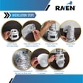 thumbnail image 5 of Indoor Dryer Vent Kit with Lint Trap Bucket and 4 feet Flexible Aluminum Foil Duct TDIDVKZW 211L, 5 of 6