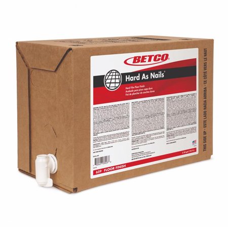 Betco BET659B500 640 fl oz Hard As Nails Floor Finish  White