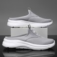 thumbnail image 5 of Daolelai Summer Mesh Half-Slippers Men's Breathable Sandals -On Closed-Toe Slippers, 5 of 9