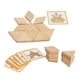 thumbnail image 5 of Juego de bloques de diseño de madera de 54 Uds., juegos de desarrollo, juguetes educativos, rompecabezas con forma geométrica para niños de 4 años o, 5 of 9
