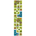 thumbnail image 2 of SAFAVIEH Carousel Kids Devan Train Track Runner Rug, Green/Ivory, 2'3" x 10', 2 of 10