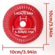 thumbnail image 2 of Betterlife Angle Grinder Disc Grinding Wheel Carving Disc Tungsten Carbide, 2 of 5