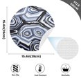 thumbnail image 4 of Concentric Circle Pattern 6-Piece 15.4in Durable PVC Plate Mats, Heat-Resistant for Parties and Dining, 4 of 7