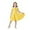 Yellow, variant on Classic And Summer Girls Dress for Everyday School Wear in a Short Sleeved Round Neck Design for 4 13 Years Old Children In Autumn Color Contrast