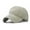 Beige, variant on Grey Classic Structured Baseball Cap Cotton,Polyester Embroidery Adjustable Washed Vintage Denim Distressed Hat for Women Men One Size