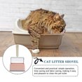 thumbnail image 3 of SHISUYAN Sturdy Metal Cat Litter Scooper Cat Scooper For Litter Box Metal Scooper For Cleaning Cat Litter Boxes Litter And Pine Pellets, 3 of 9