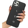 thumbnail image 1 of Para Iphone 11 Pro Max Funda Linda a prueba de golpes Silicona suave Moda Luna Funda para teléfono Slim Fit Sky Planet Diseño espacial Parachoques antideslizante Protector híbrido M, 1 of 5