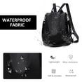 thumbnail image 5 of Fmeida Mochila monedero para mujer antirrobo bolsa de viaje convertible moda mochila casual bolso de hombro, 5 of 5