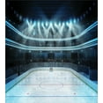 thumbnail image 3 of Hockey Queen Size Duvet Cover Set, Photo of a Sports Arena Full of People Fans Audience Tournament Championship Match, Decorative 3 Piece Bedding Set with 2 Pillow Shams, Multicolor, by Ambesonne, 3 of 3