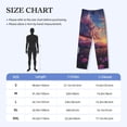 thumbnail image 4 of Sikiie Dreamy Dandelion Sunset Pajama Pants Men, PJ Bottoms, Sleep & Lounge Pants-Large, 4 of 6