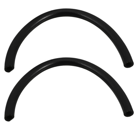 Hemoton Motorcycle Oil Cooler Tube 40.00X1.50X1.50CM Black