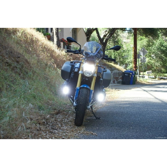 BMW R nineT 6000K LED Auxiliary Lamps Lights Kit