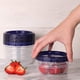 thumbnail image 2 of Recipientes de almacenamiento de alimentos HomeyGear Twist Top 8 oz (paquete de 12), 2 of 5