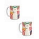 thumbnail image 1 of Duo de tazas de cerámica 445 ml diseño ilustrado de gatos, 1 of 7
