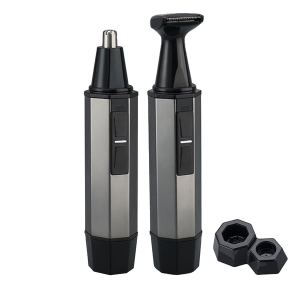 Inolait  Water Resistant Stainless Steel Nose and Ear Hair Trimmer Painless with LED Light