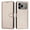 Rosegold, variant on for iPhone 17 Pro Max Flip Wallet Case — Premium PU Leather TPU Protective Cover with Credit Card Slots Cash Slot Magnetic Anti-Scratch Shock-Absorbent Kickstand Wrist Strap Phone Case, Blue