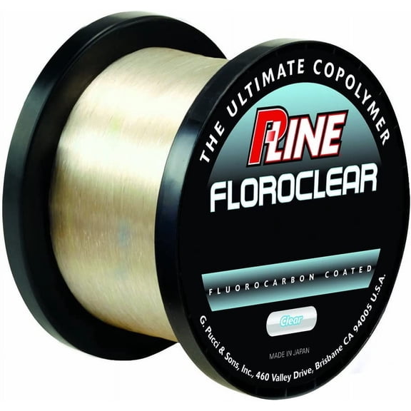 P-Line FCC-12 Floroclear Fluorocarbon Coated Mono 3000Yds