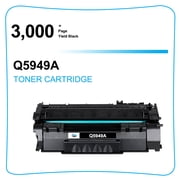 Ink realm Compatible Toner Replacement for HP 49A Q5949A High Yield (Black, 2-Pack)