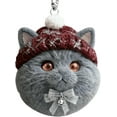 thumbnail image 2 of Furry Winter Ornament Collection Cute Look Holiday Hanging Decoration Set Holiday Hanging Decoration -Look Decorations For Lovers Pet Owners, 2 of 2