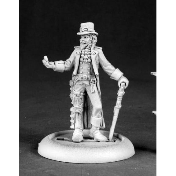 Reaper Miniatures Smedley Cloverdash, Evil Villain #50187 Chronoscope Figure