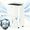White, variant on Waykar 150 Pint Dehumidifier with Built-in Pump, No Daily Emptying for 7,000 Sq. Ft., Continuous Drain, Auto Defrost, 50 Pint DOE Energy Star
