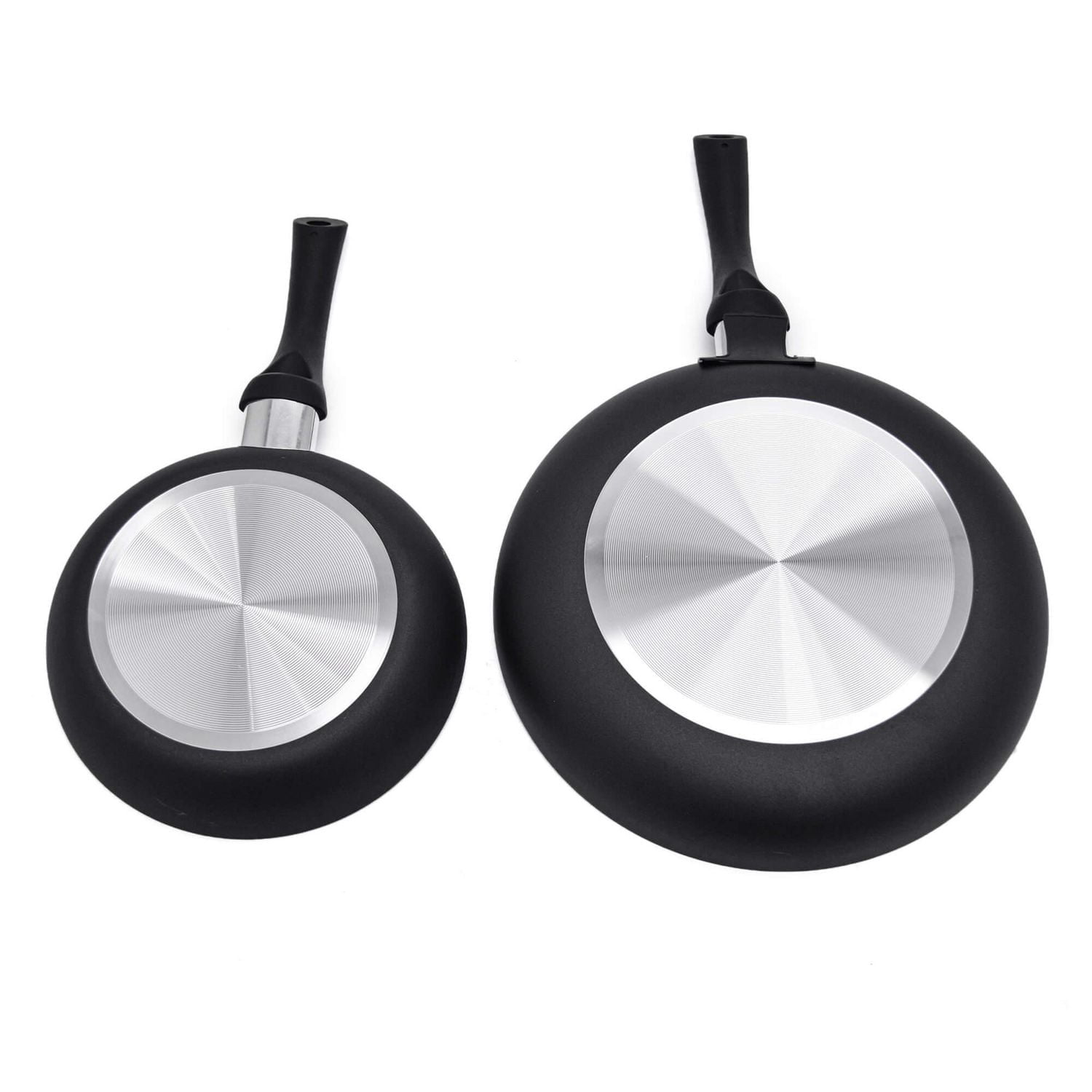 Starbasix Non-Stick Fry Pan Set, 2 Pieces, 20cm & 26cm, Aluminum Cookware, Oven Safe, Dishwasher Safe