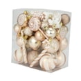 thumbnail image 1 of 40x Adornos de bolas de Navidad Adornos navideños Bolas de de Navidad de 1,57 pulgadas, 2,36 pulgadas para suministros de fiesta Centro de mesa Champán, 1 of 9
