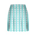 thumbnail image 3 of Lenpel Women's Skorts Summer Casual High Waisted Pull on Plaid Mini Tennis Skirts with Shorts Athletic Workout Skorts, 3 of 5
