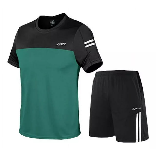 Conjunto De Camisetas Y Short Moda Chándal Para Hombre/mujer