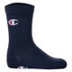 thumbnail image 2 of Champion Calcetines para Niños, Paquete de 3 - Crew Socks, Color sólido Azul/Blanco/Gris 27-30, 2 of 7