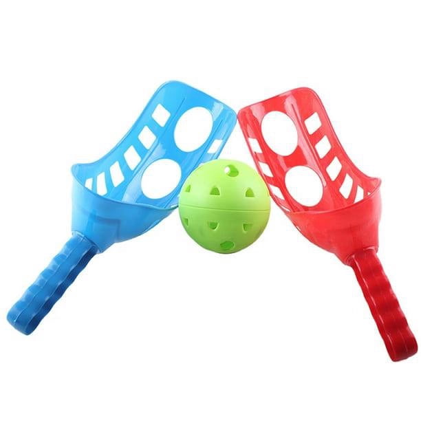 Juego de 3 piezas de bolas de pala, juego de lanzamiento divertido e interactivo creativo para niños y familias