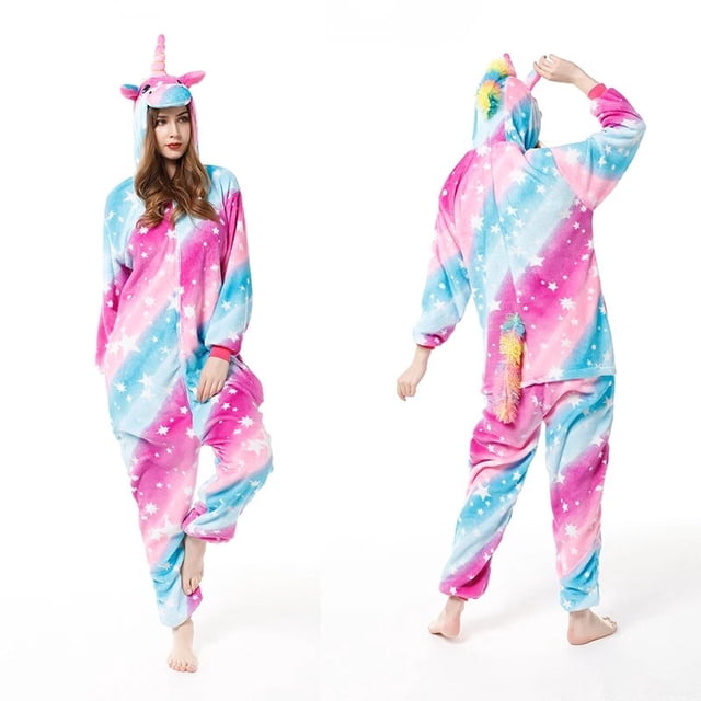Pijamas de franela con capucha para niños y niñas, ropa de dormir con Pijama de animales de dibujos animados, Tigre, Koala, pijamas para chicos, Otoño e Invierno xuanjing unisex