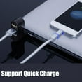thumbnail image 4 of 90 Degree Rotatable USB Hub, With 3 Port, Plug And Play Supports Hot Swap 180 Degree Rotatable USB 3.0 2.0 USB Expansion Allocator For Desktop PC Computer, 4 of 8