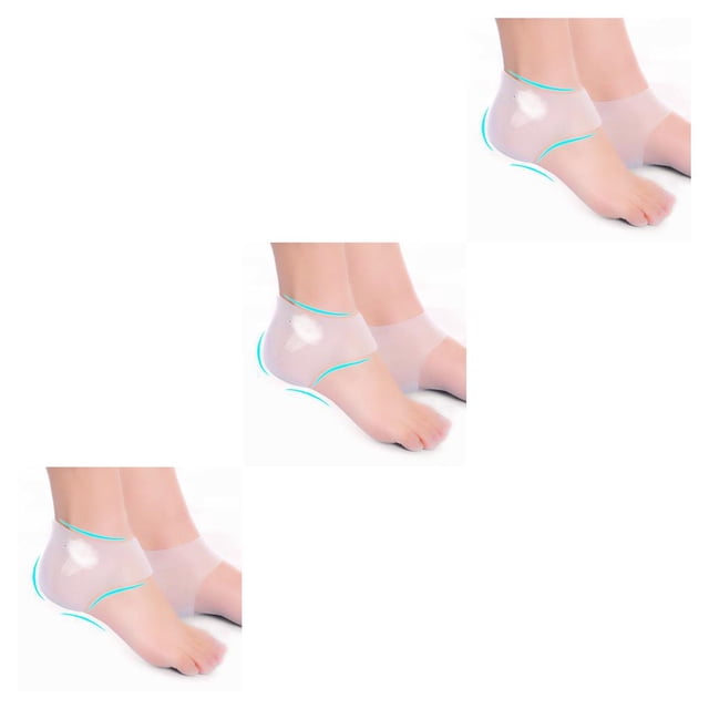 Minnieouse 1 par de refuerzos para el talón, almohadillas protectoras antideslizantes para pies, plantillas flexibles, insertos para zapatos para Type1 NO1