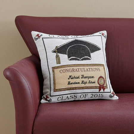 Personalized Graduation Pillow, 2015
