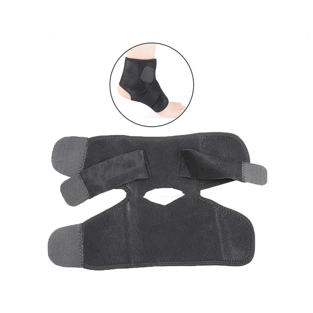 Soidarity 2 uds. Tobillera negra, correa de soporte transpirable para la piel, tobillera de compresión para hombres y mujeres, protección deportiva, Gimnasios en casa Soidarity OD007062-00