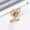 L, variant on K-KED 26 Letters Crystal Rhinestone Alphabet Brooch Pin Wedding Women Delicate Jewelry Gifts-X