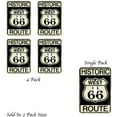 thumbnail image 7 of Urbalabs Route 66 Historic West Metal Tin Western Decorative Light Switch Outlet Wall Plate Covers Rustic Light Switch Covers Single Double 2 Gang Switch Plates (Pack of 4), 7 of 7