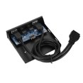 thumbnail image 4 of Panel Frontal USB Disquete USB3.0 De 3,5 Pulgadas 2 Interfaces USB3.0, 4 of 8