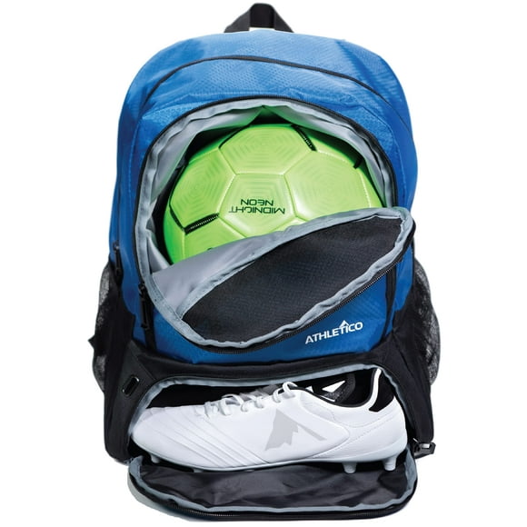 Bolsa de fútbol juvenil Athletico Soccer Mochila de baloncesto azul