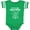 Football Green and White, variant on Inktastic Future Robotics Engineer Robot Boys or Girls Baby Bodysuit