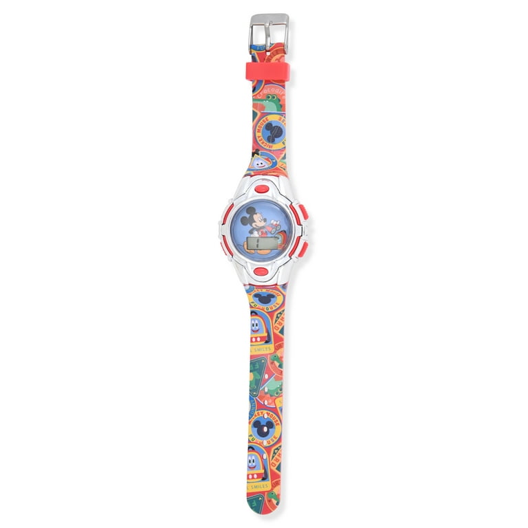 Mickey Mouse Interchangeable Strap Women\'s Watch - Teal and Multi-Color 61SJjXYPaYL._AC_SY350_QL30_.jpg main image 4