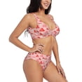 thumbnail image 2 of Rocae Cute Mushroom1 for Bikini Set for Women Two Piece Sexy High Swimsuits Split Crossover Bikini Small, 2 of 9