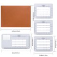 thumbnail image 2 of VONKY 4PCS/Set Letter Craft Stencil Kit Transparent Addressing Guide Templates Rulers Diary Handwriting Envelope Multi-use, 2 of 7