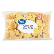 Great Value Corn on the Cob, 24 Count (Frozen)