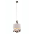 thumbnail image 3 of Elegant Lighting Milan 15" 2 Light Pendant Lamp in Nickel, 3 of 3